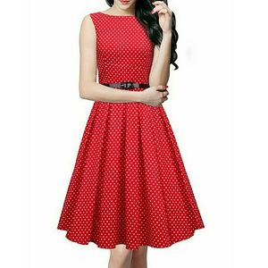 Polka dot vintage dress